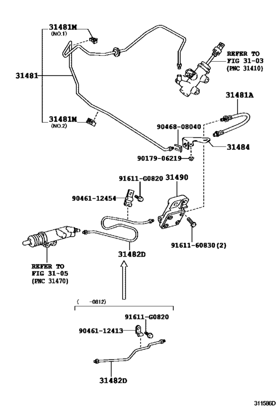 Clutch Pedal & Flexible Hose