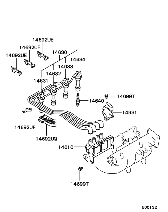 Spark plug,cable & coil