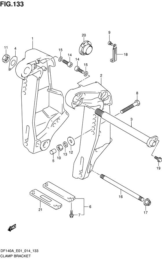 Clamp bracket