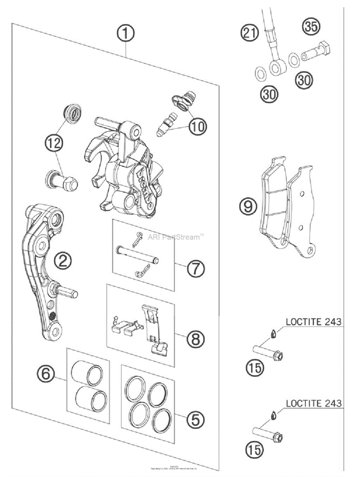Brake Caliper Front