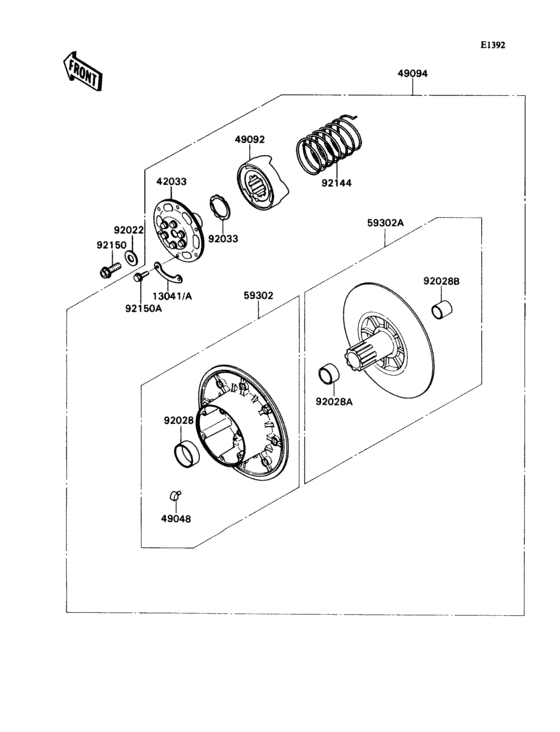 Driven converter