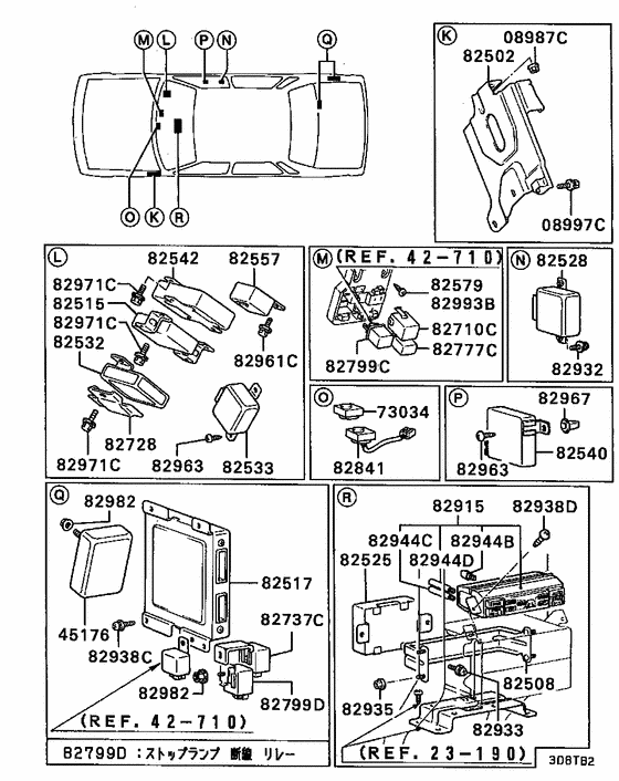 Relay,flasher & sensor