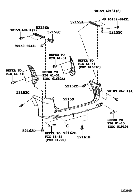 Rear Bumper & Bumper Stay