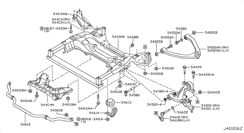 Front suspension
