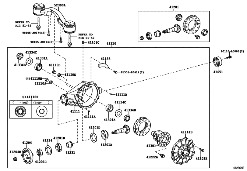 Rear Axle Housing & Differential