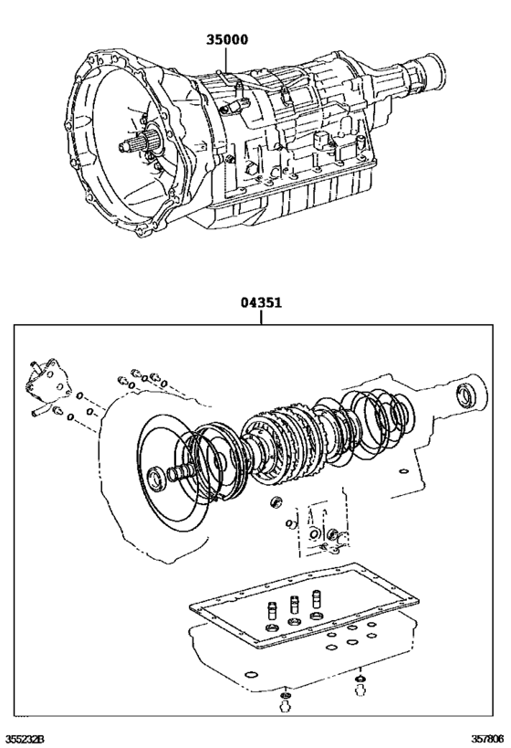 Transaxle Or Transmission Assy & Gasket Kit (Atm)