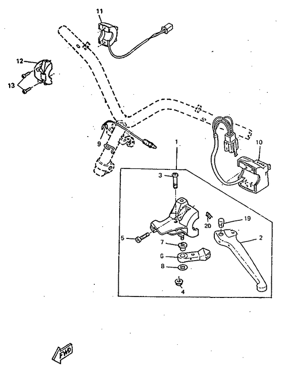 Handle switch & lever