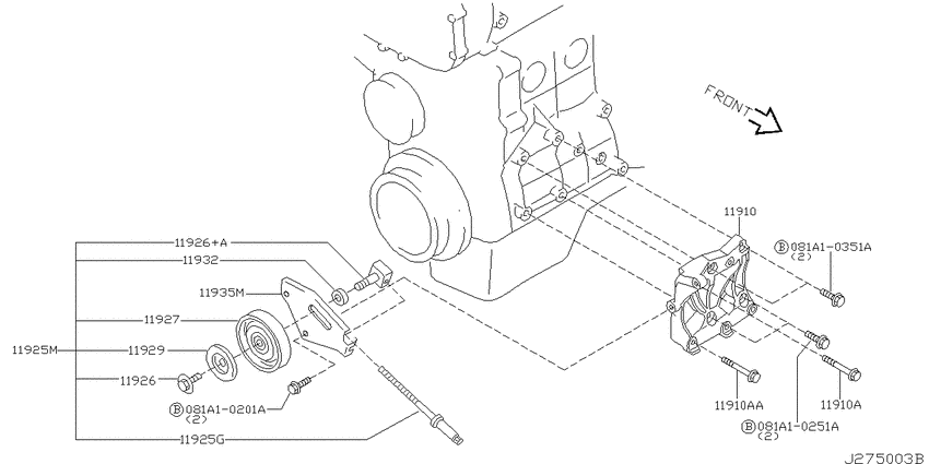 Compressor mounting & fitting