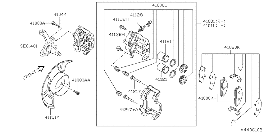 Front brake