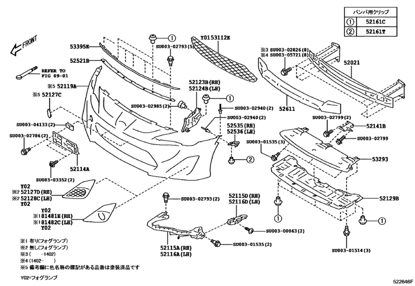 Front Bumper & Bumper Stay