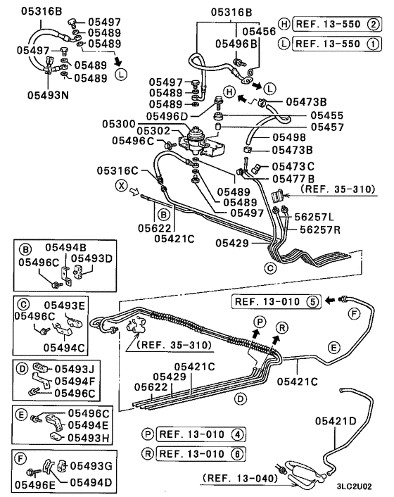 Fuel line & vapor gas control