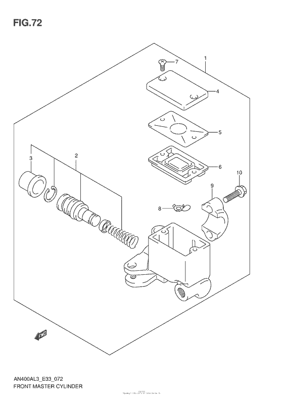 Front Master Cylinder