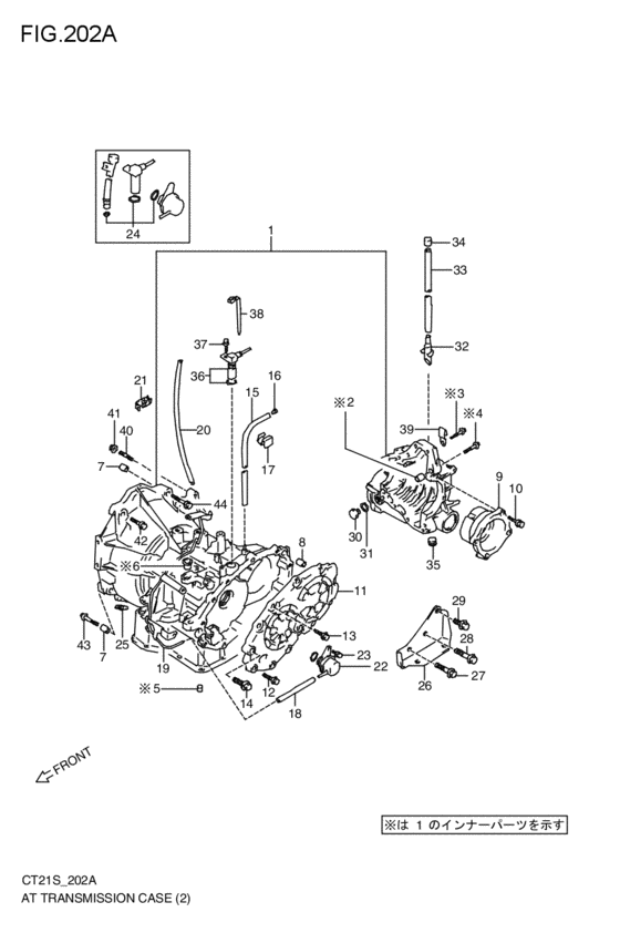 at - transmission case