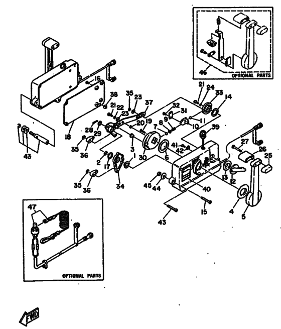 Remote control assy