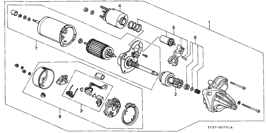 Starter motor