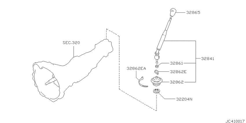 Transmission control & linkage