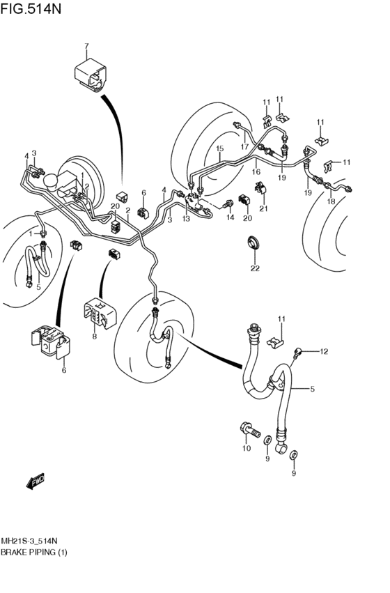 brakes piping