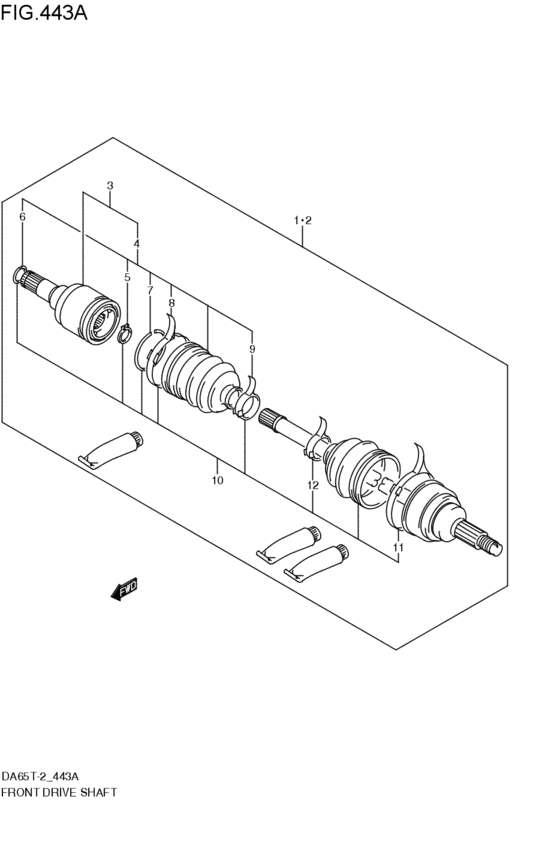front-drive shaft