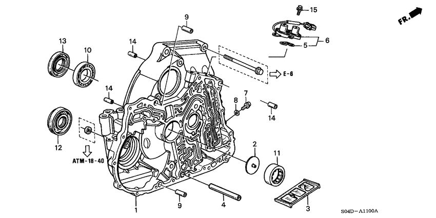 Torque converter housing