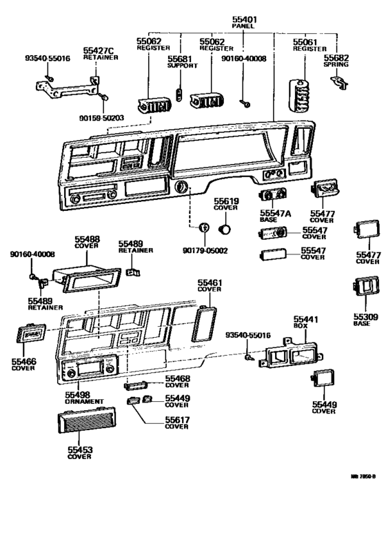Instrument Panel & Glove Compartment