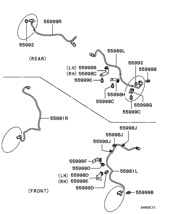 Anti-skid brake sensor