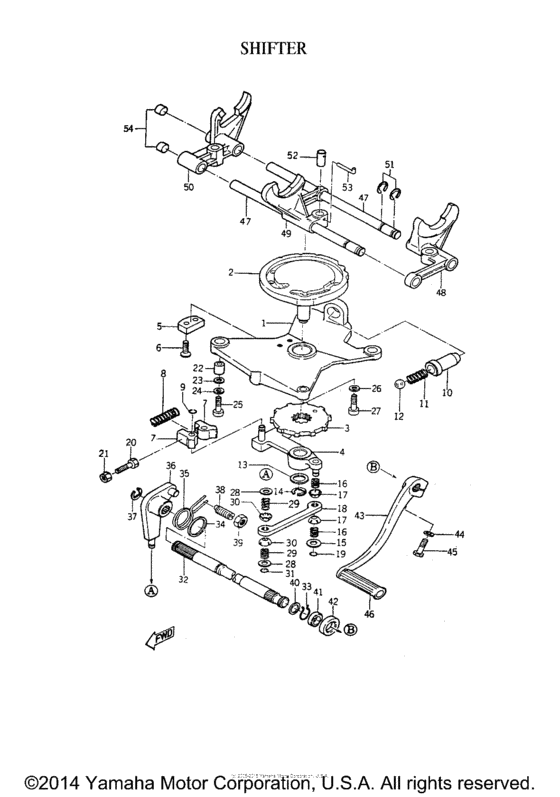 Shift shaft