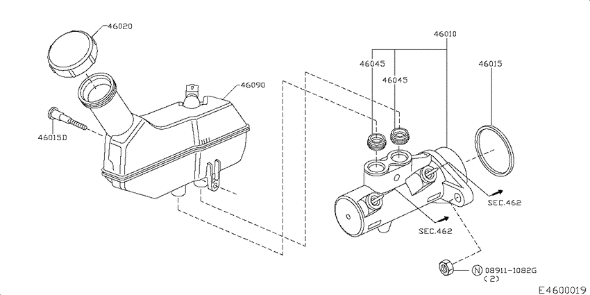 Brake master cylinder
