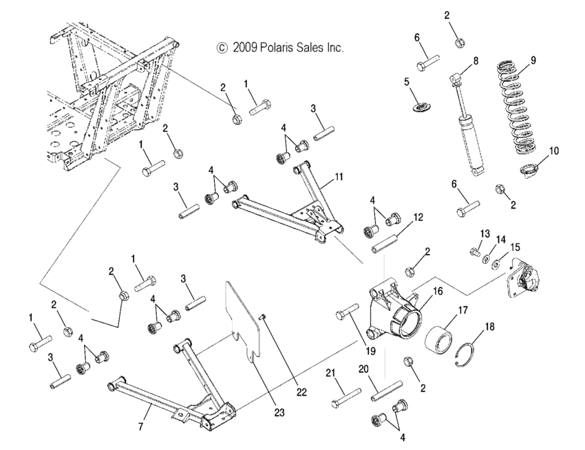 Suspension, mid and rear