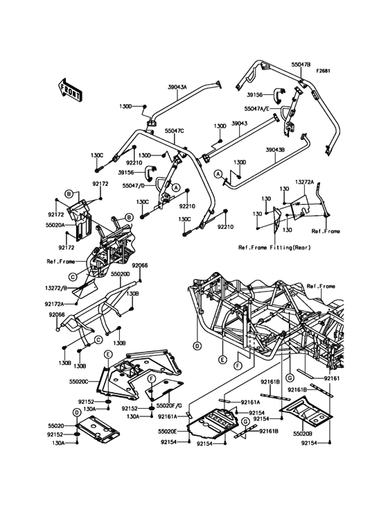 Guards/Cab Frame