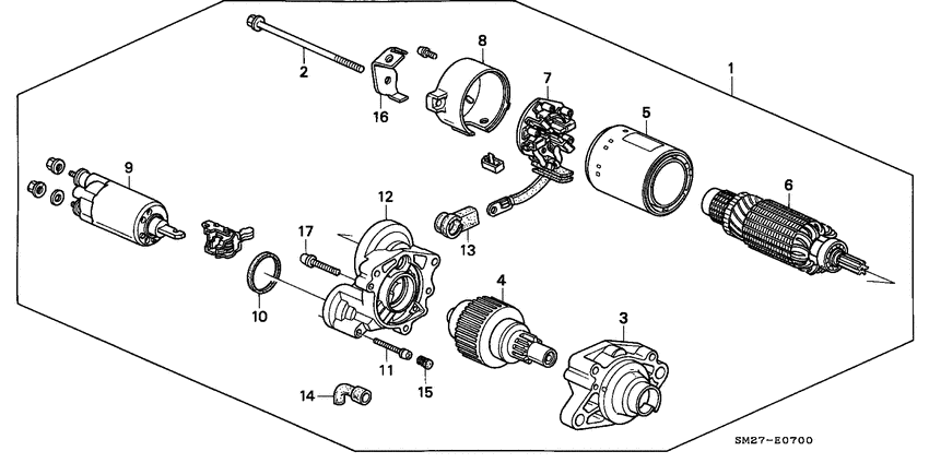 Starter motor