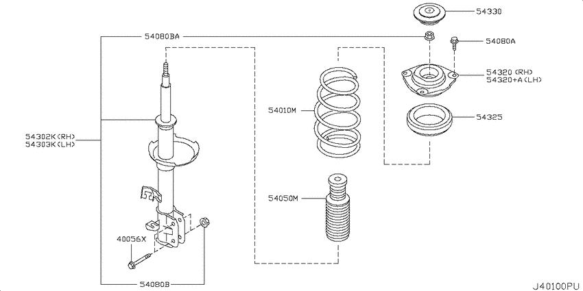 Front suspension