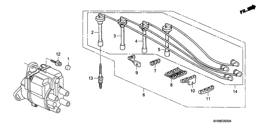 High tension cord/plug