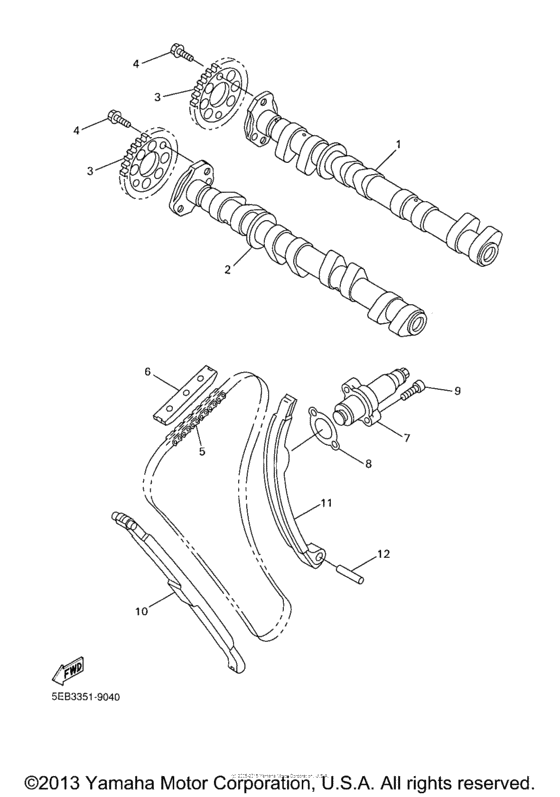 Camshaft & chain