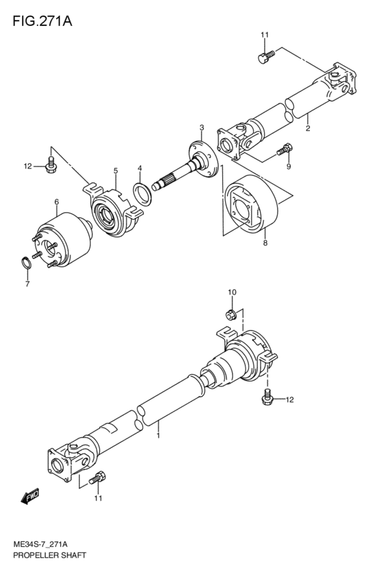 propeller shaft