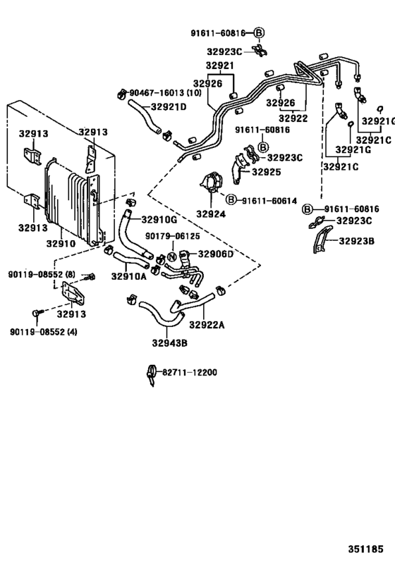 Oil Cooler & Tube (Atm)