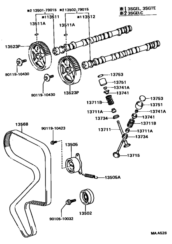Camshaft & Valve