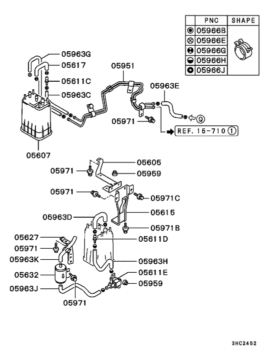 Fuel line & vapor gas control