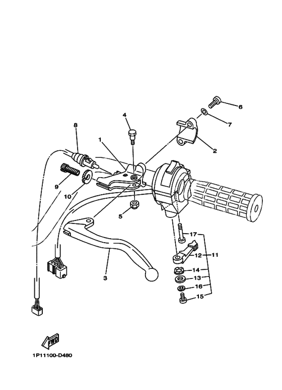 Handle switch & lever