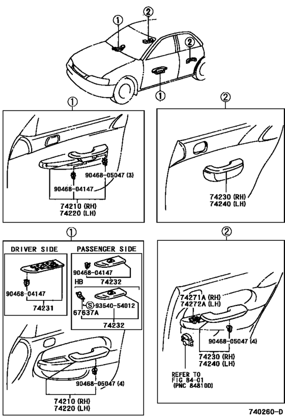 Armrest & Visor