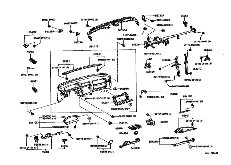 Instrument Panel & Glove Compartment