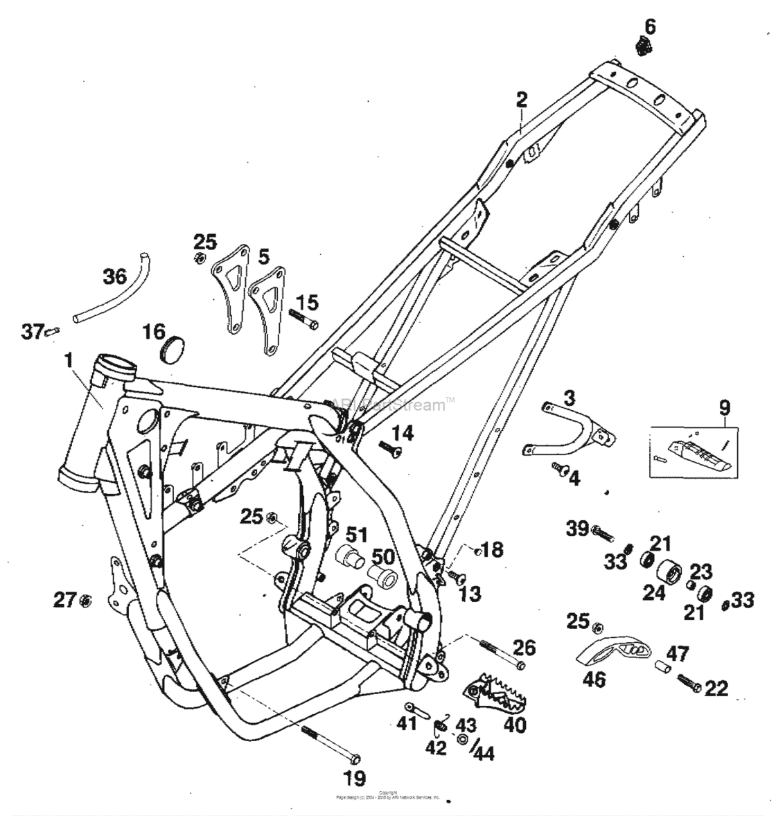 Frame, Sub Frame