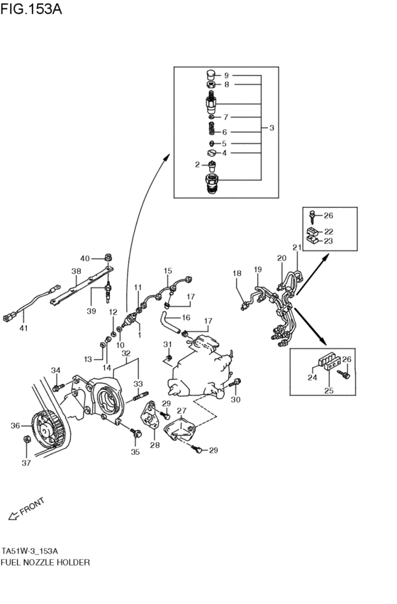 fuel nozzle holder
