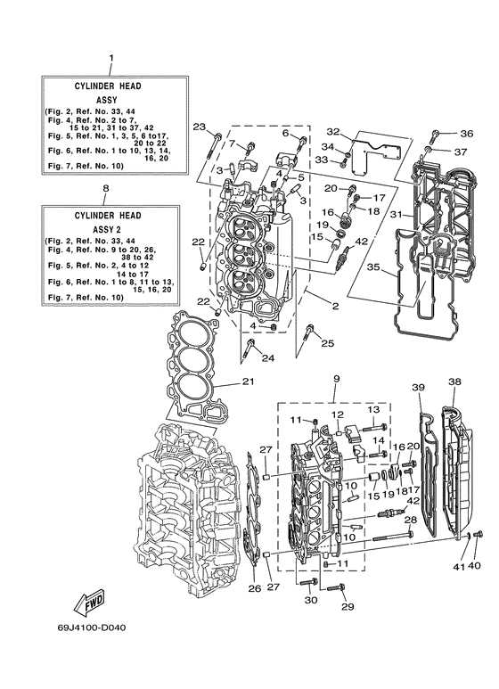 Cylinder & crankcase 2