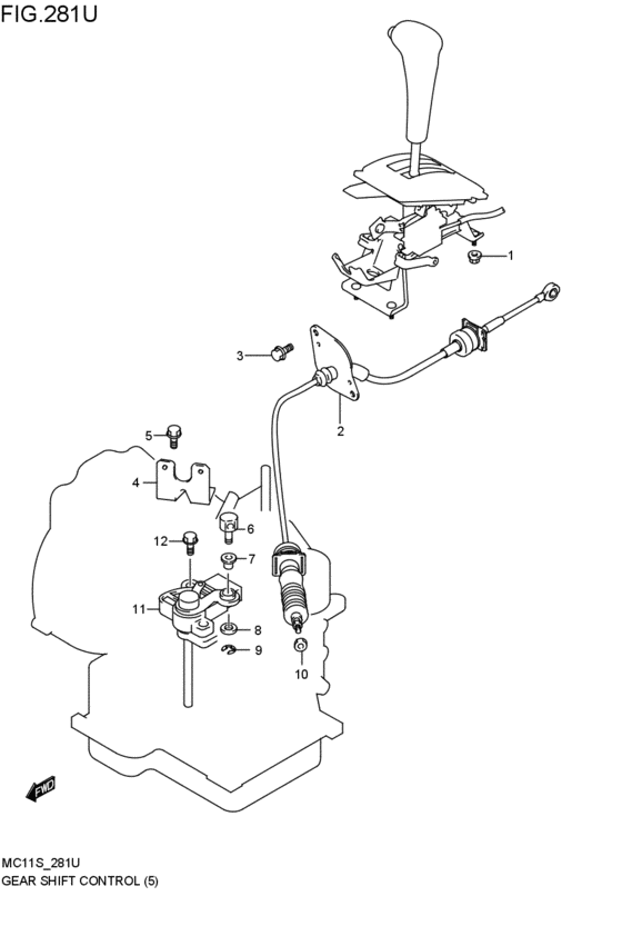 gearlever control