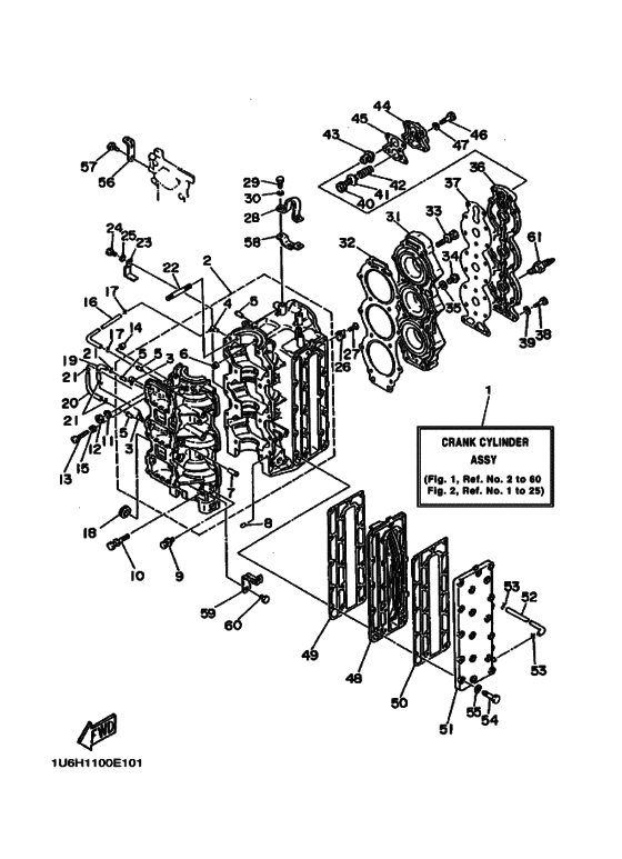 Cylinder & crankcase