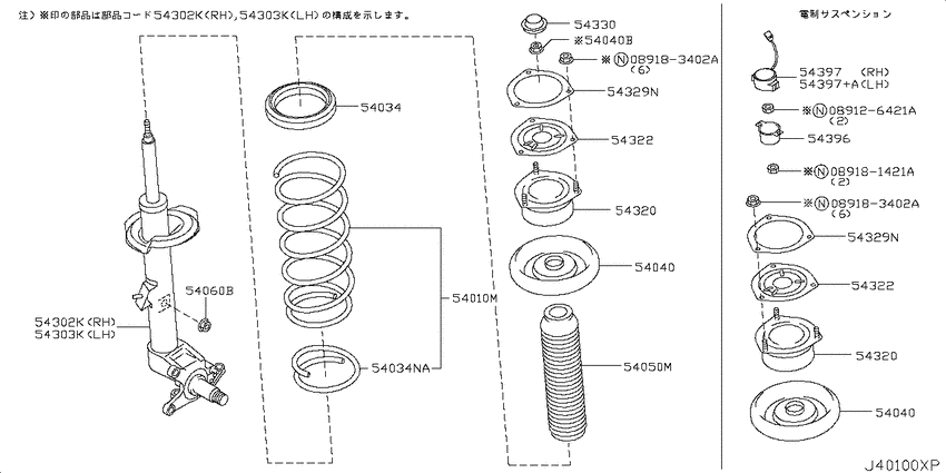 Front suspension