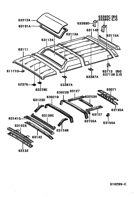 Roof Panel & Back Panel