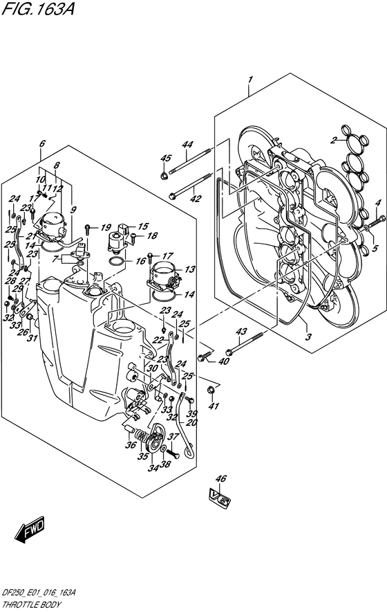 Throttle body