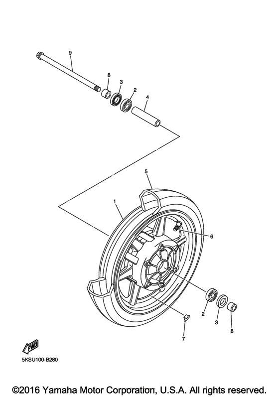 Front wheel