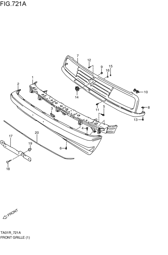 front grill / grill guard